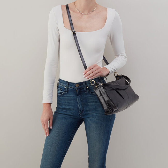 Hobo Avon Shoulder Bag- Black
