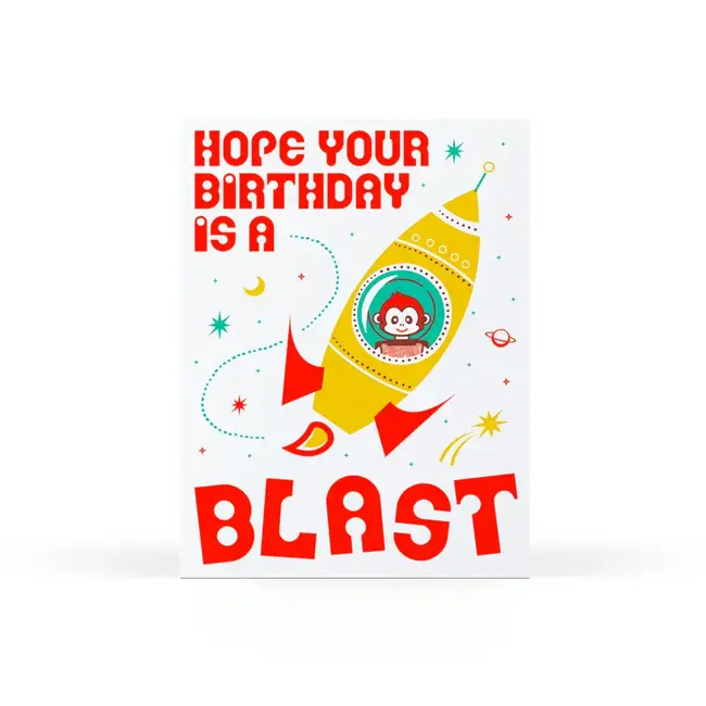 Sweet Bippy Press Birthday Blast Card