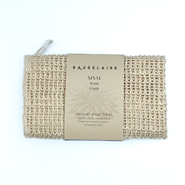 Baudelaire Sisal Wash Cloth