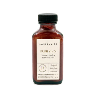Baudelaire Purifying- Epsom + Arnica Soak 4oz