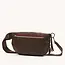 Hammitt Charles Crossbody Large- Espresso- Silver
