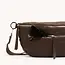 Hammitt Charles Crossbody Large- Espresso- Silver