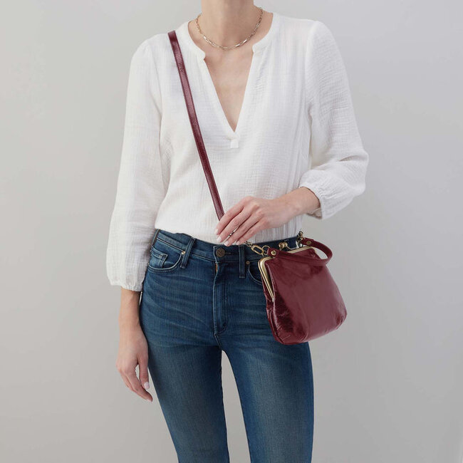 Hobo Alba Crossbody- Saddleberry