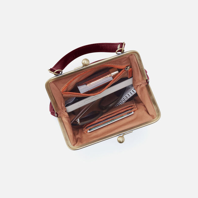 Hobo Alba Crossbody- Saddleberry