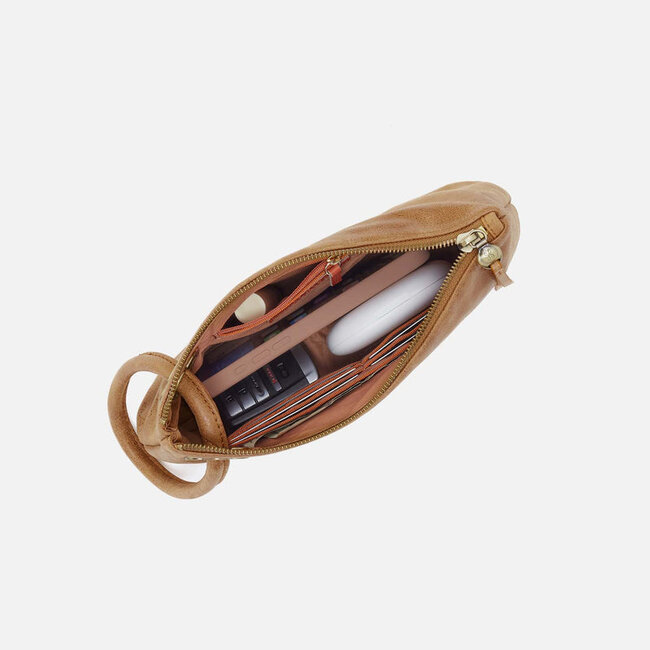 Hobo Daisy Daze Large Wristlet- Whiskey