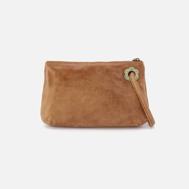 Hobo Daisy Daze Large Wristlet- Whiskey