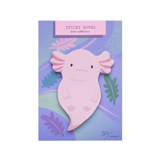 Girl of All Work Die Cut Sticky Notes - Axoloti