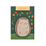 Girl of All Work Die Cut Sticky Notes- Hedgehog