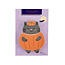 Girl of All Work Die Cut Sticky Notes- Pumpkin Cat