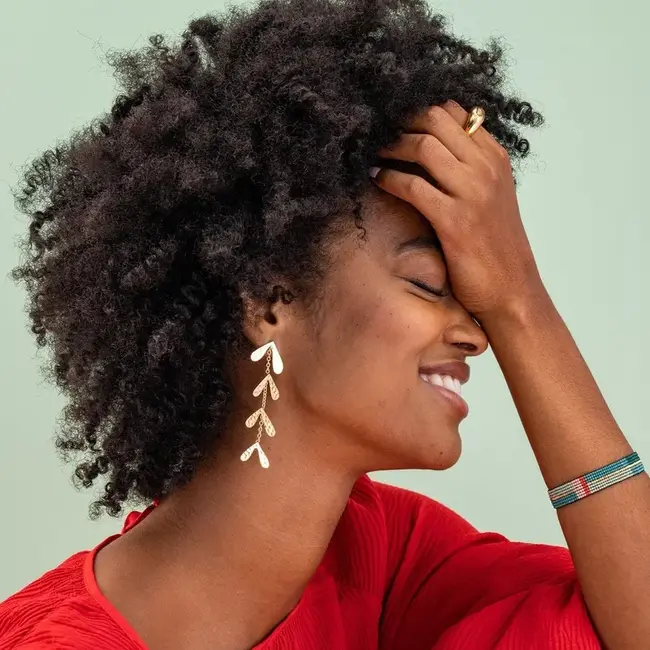 Ink&Alloy Autumn Falling Leaves Earrings