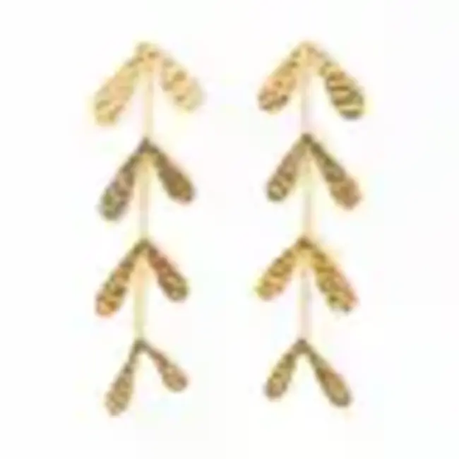 Ink&Alloy Autumn Falling Leaves Earrings