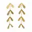 Ink&Alloy Autumn Falling Leaves Earrings