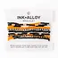 Ink&Alloy 10 pc Bracelet Orange + Black