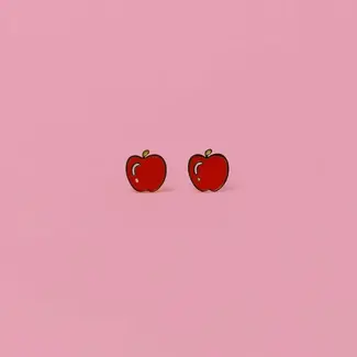 JaxKelly Kids Earrings: Apple
