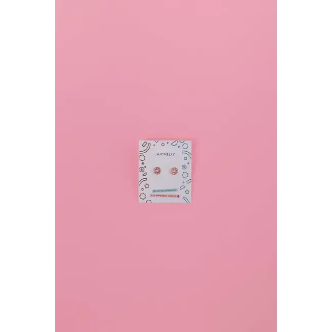 JaxKelly Kids Earrings: Donut