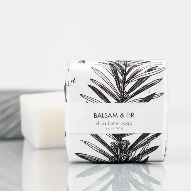 Formulary 55 Petite Shea Butter Soap- Balsam & Fir