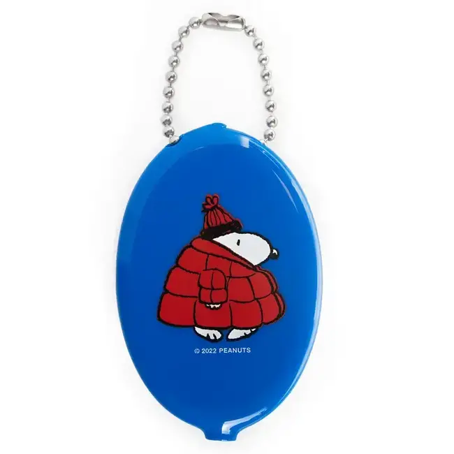 Three Potato Four Coin Pouch- Snoopy Puffy Coat