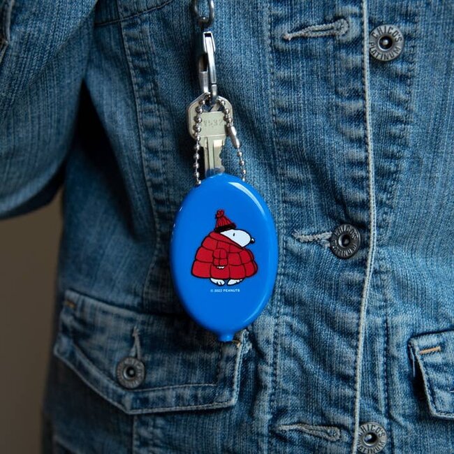 Three Potato Four Coin Pouch- Snoopy Puffy Coat