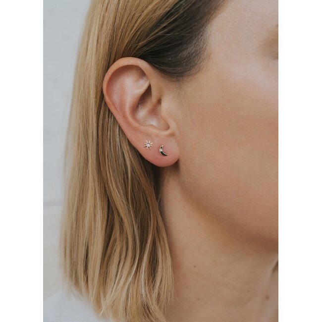 JaxKelly Earrings Complements- Sun & Moon