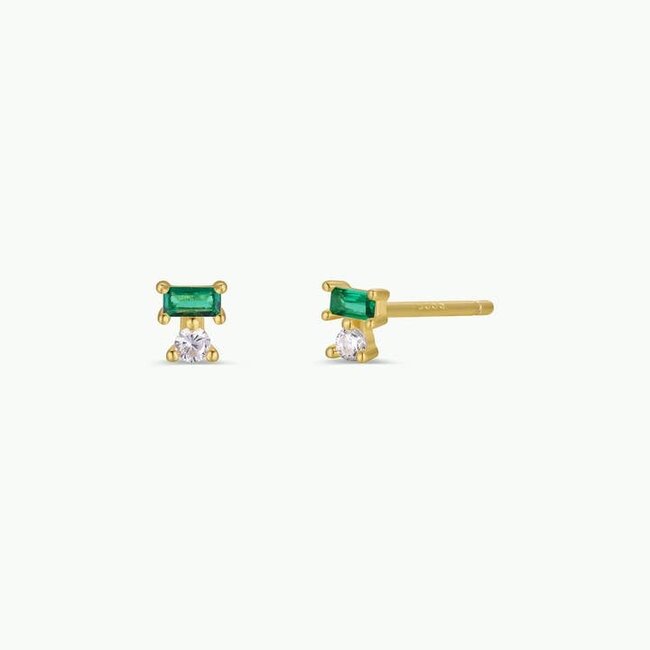 JaxKelly Double Stud Stack - Emerald