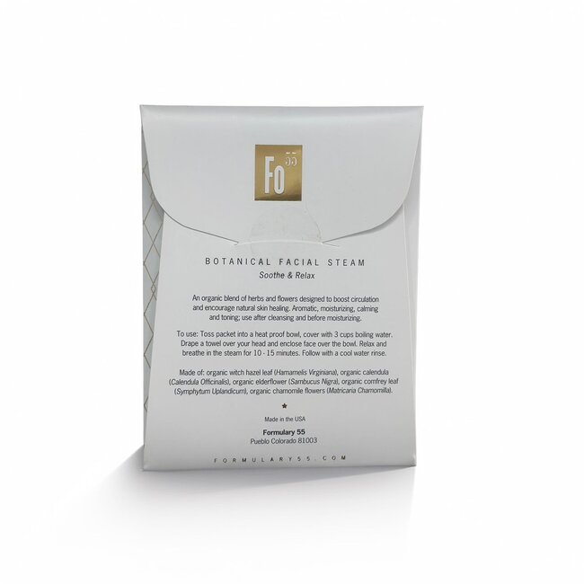 Formulary 55 Facial Steam Botanical Treatment