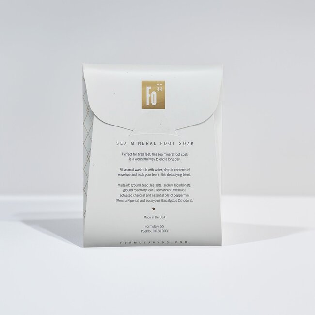 Formulary 55 Foot Soak- Peppermint & Eucalyptus