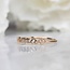 La Kaiser FINE 14k Gold Diamond Heart Mama Ring sz 7