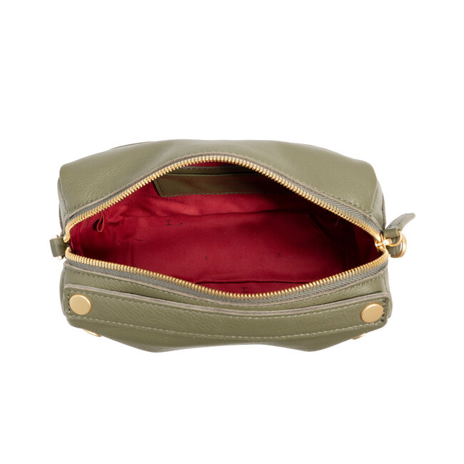 Hammitt Evan Crossbody Small Olive Brushed Gold