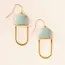Scout Modern Stone Chandelier Earring- Gold Amazonite