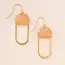 Scout Modern Stone Chandelier Earring Sunstone/Gold