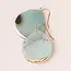 Scout Stone Dipped Teardrop Earring Amazonite/Gold