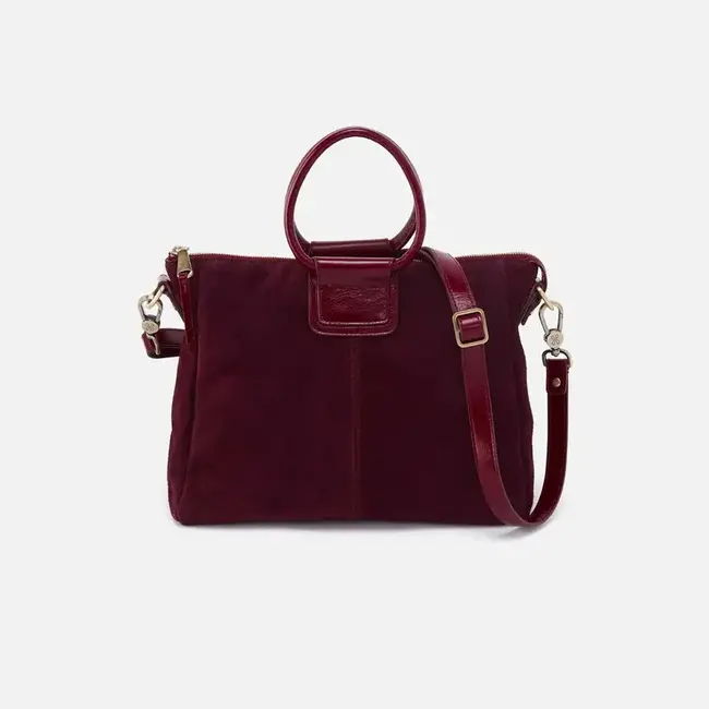 Hobo Sheila Medium Satchel- Prairie Garnet