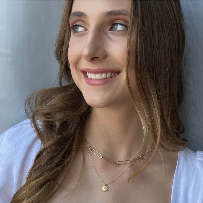 Amano Studio Crystal Mystic Eye Necklace