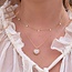 Amano Studio Gemstone Heart Necklace