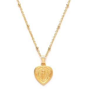 Amano Studio Miraculous Mary Medallion Necklace
