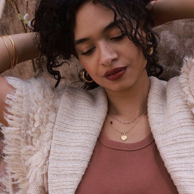 Amano Studio Miraculous Mary Medallion Necklace