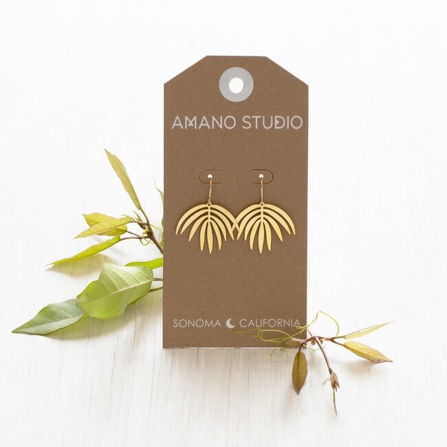 Amano Studio Palm Frond Earrings