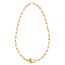 Amano Studio Paperclip Chain Padlock Necklace