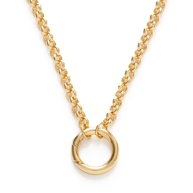 Amano Studio Rolo Chain with Charm Holder Necklace