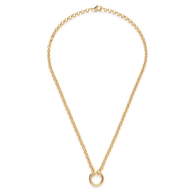 Amano Studio Rolo Chain with Charm Holder Necklace