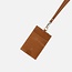 Hobo Around Town Lanyard- Truffle