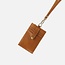 Hobo Around Town Lanyard- Truffle