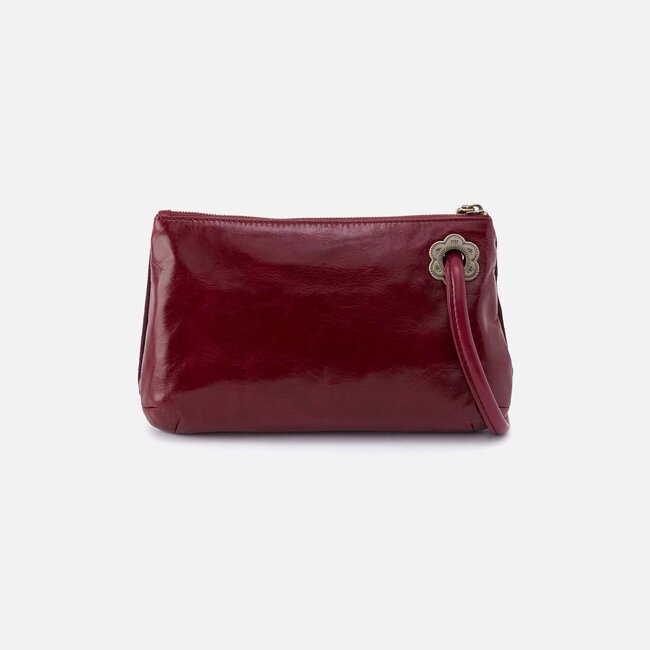 Hobo Daisy Daze Large Wristlet- Prairie Garnet