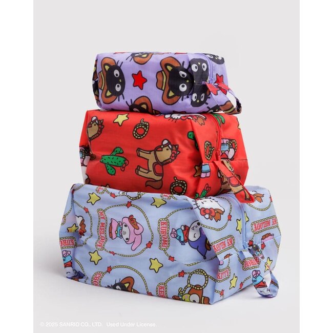 Baggu 3D Zip Set - Hello Kitty & Friends Western
