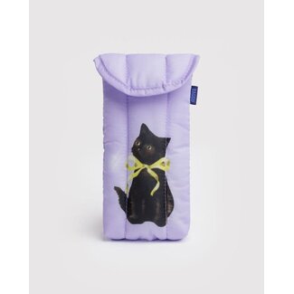 Baggu Puffy Glasses Sleeve - Fancy Cats