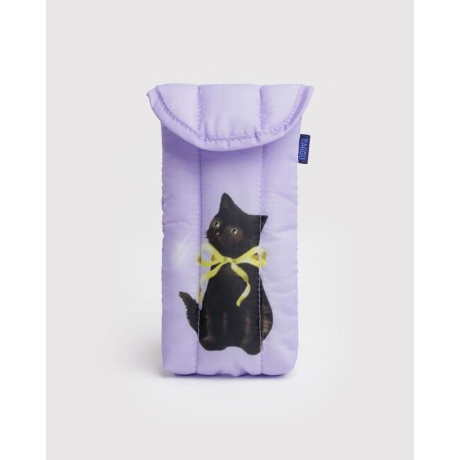Baggu Puffy Glasses Sleeve - Fancy Cats