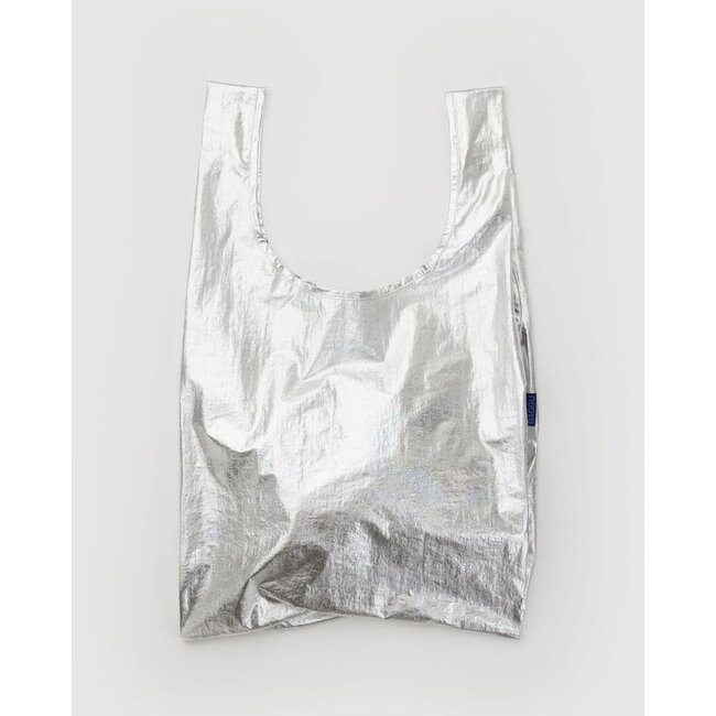 Baggu Standard Baggu - Chrome Metallic