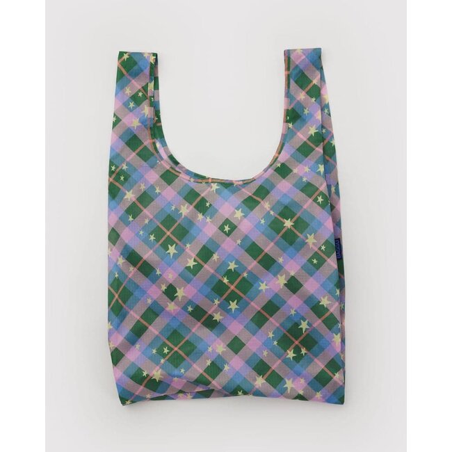 Baggu Standard Baggu - Green Star Plaid