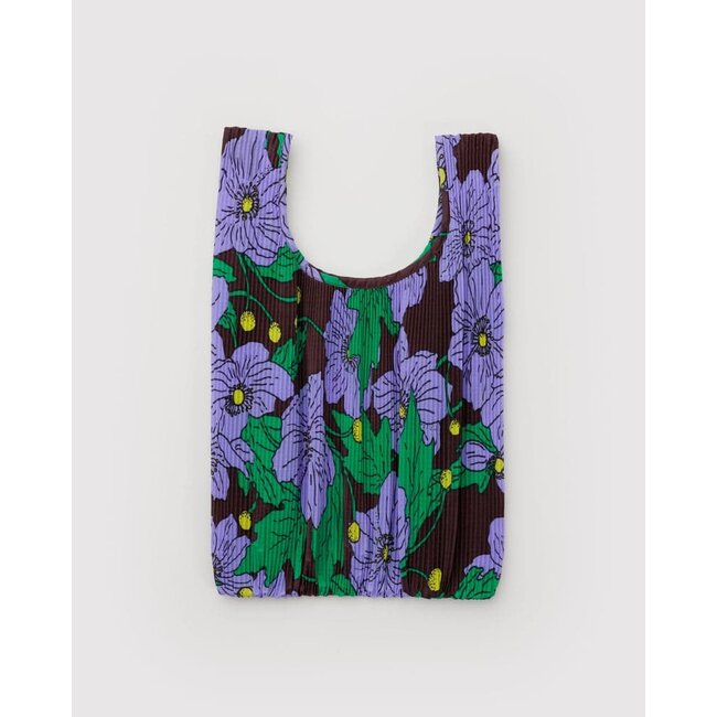 Baggu Pleated Baggu - Maroon Poppy