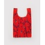 Baggu Pleated Baggu - Red Snapdragon